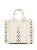 WOODY LEATHER SMALL TOTE
