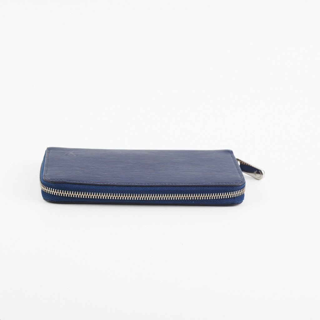 Louis Vuitton Zipper Navy Epi Long Wallet