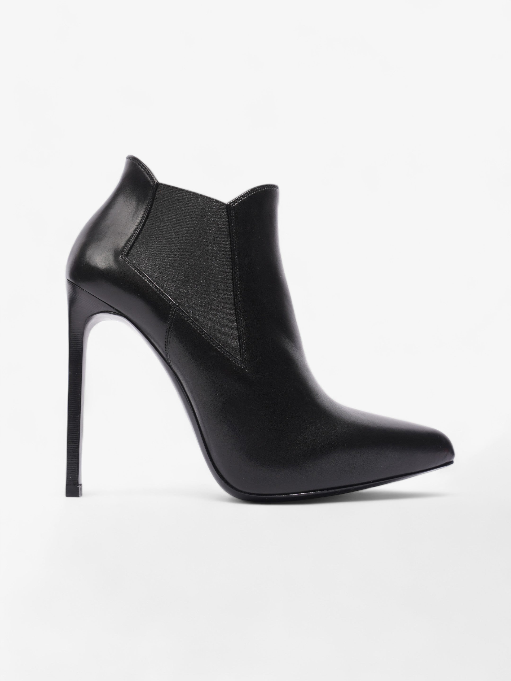 Saint Laurent Paris Ankle Boot 110 Black Leather EU 40 UK 7
