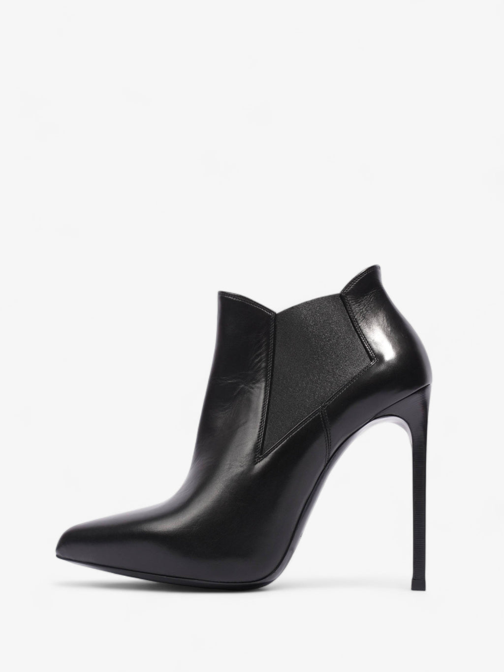 Saint Laurent Paris Ankle Boot 110 Black Leather EU 40 UK 7