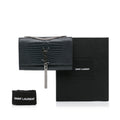 Yves Saint Laurent Kate Medium Black Embossed Leather