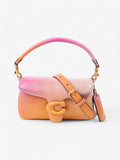 Coach Pillow Tabby Ombre / Pink / Yellow Nappa Leather 18