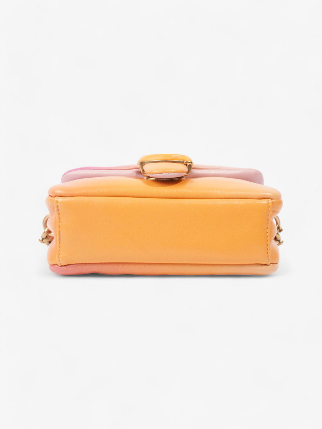 Coach Pillow Tabby Ombre / Pink / Yellow Nappa Leather 18