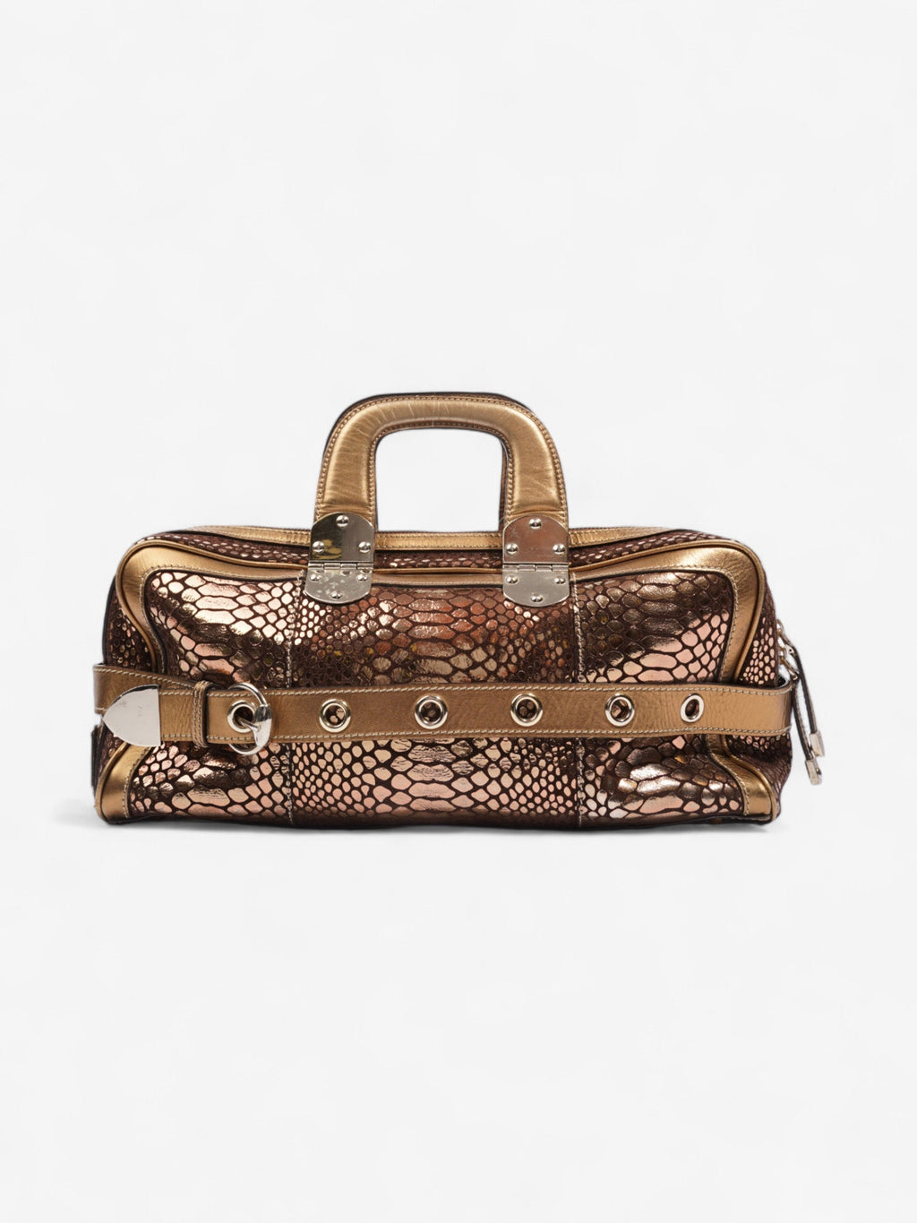 Gucci Romy Bronze / Gold Leather