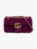 Gucci GG Marmont Purple Velvet Small