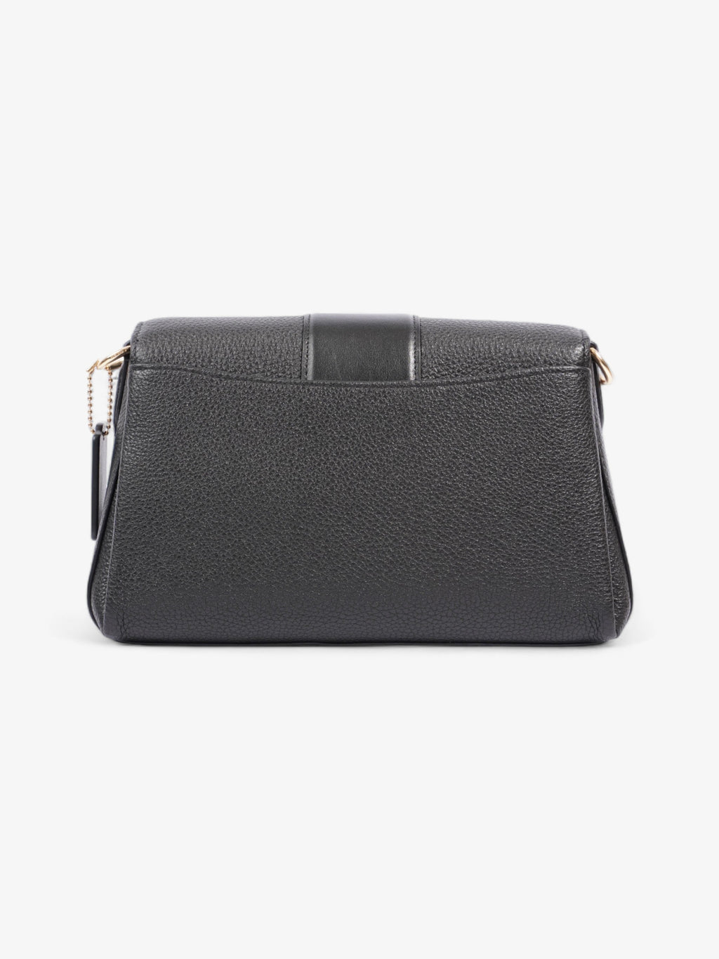 Coach Grace Shoulder Bag Black Grained Leather