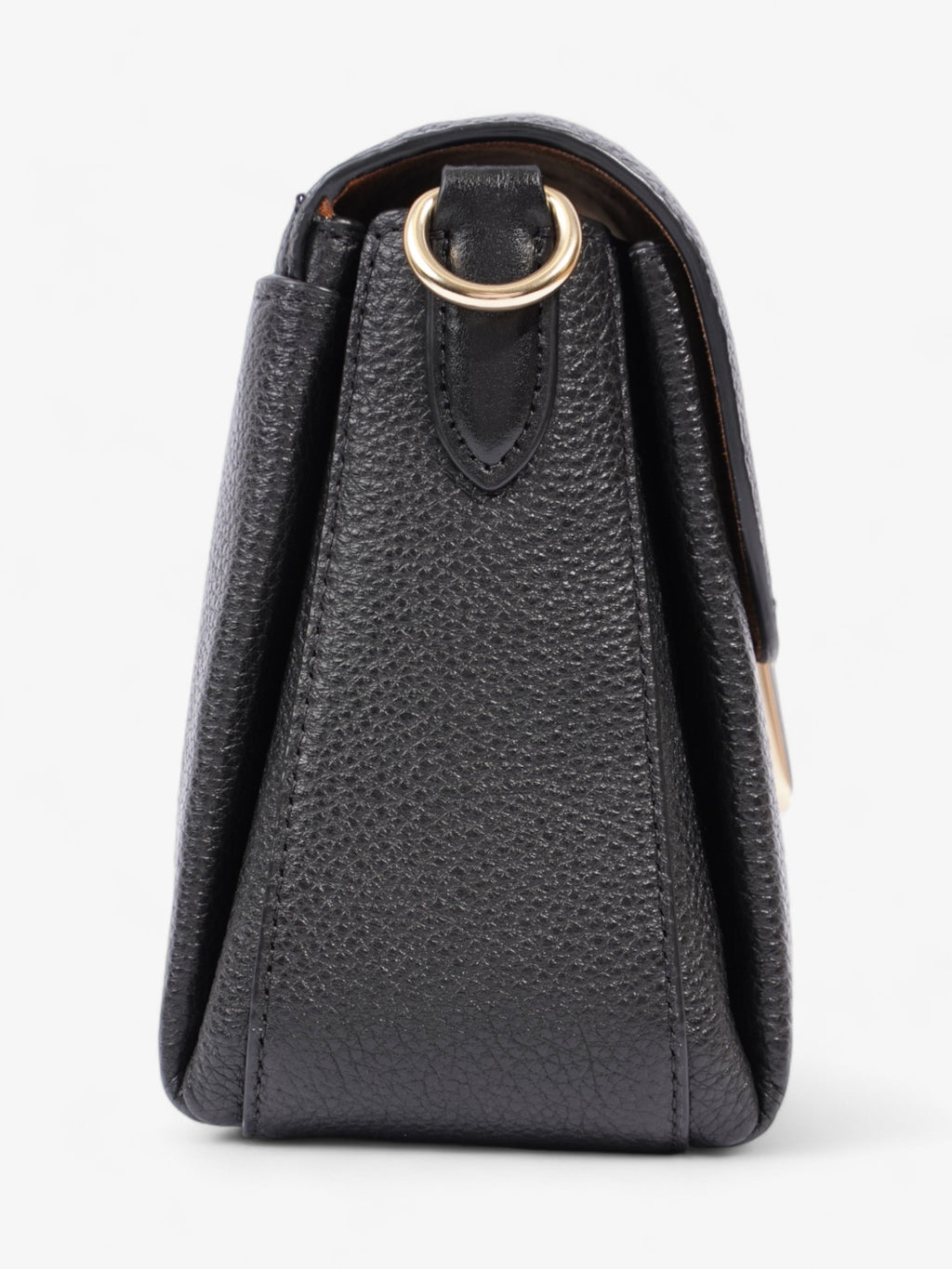 Coach Grace Shoulder Bag Black Grained Leather