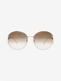 Gucci Horsebit Sunglasses Cream Base Metal