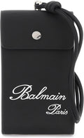 LETTERING LOGO PHONE HOLDER - BLACK