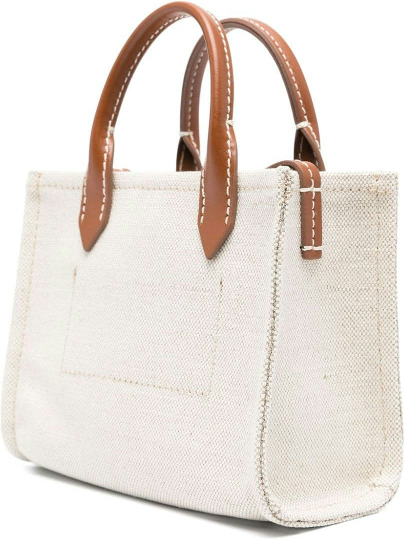 LEATHER LOGO PRINT BAG