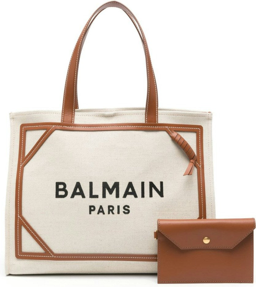 LOGO PRINT SHOPPING BAG