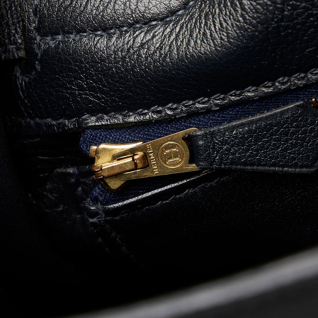 HermÃƒÆ’Ã‚Â¨s Kelly 32 Black Evercolor Clemence Gold