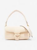 Coach Pillow Tabby  Beige Leather 26