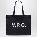 A.P.C. Blue Denim Daniela Shopping Bag Women