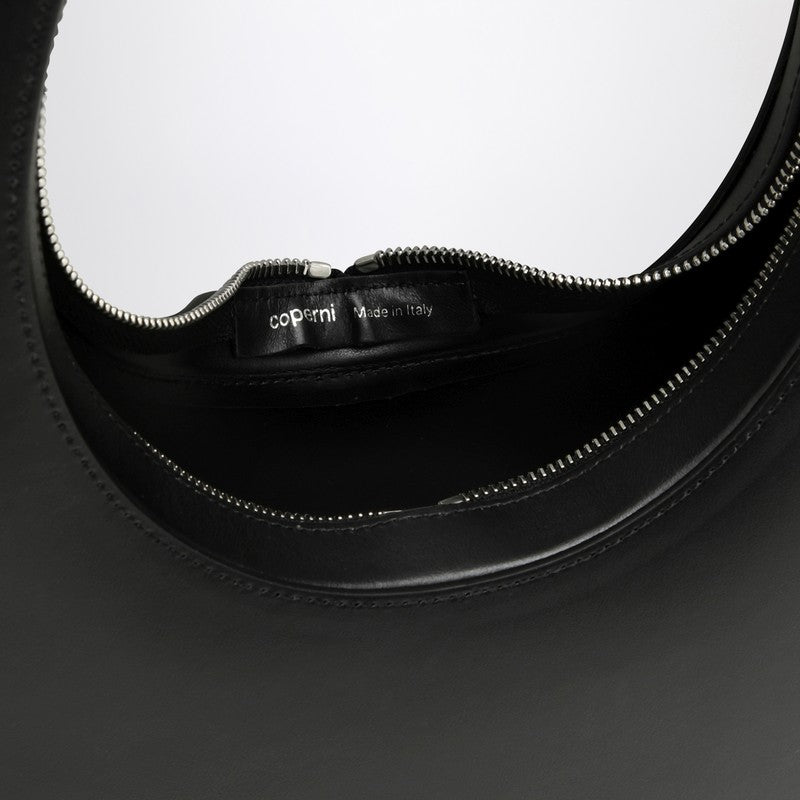 Coperni Black Leather Swipe Bag Women
