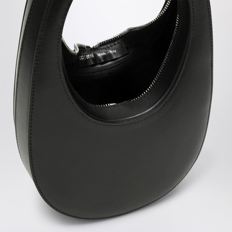Coperni Mini Black Leather Swipe Bag Women