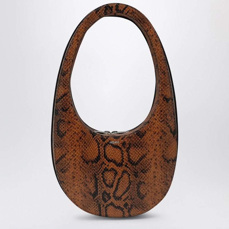 Coperni Snake Print Swipe Bag Women