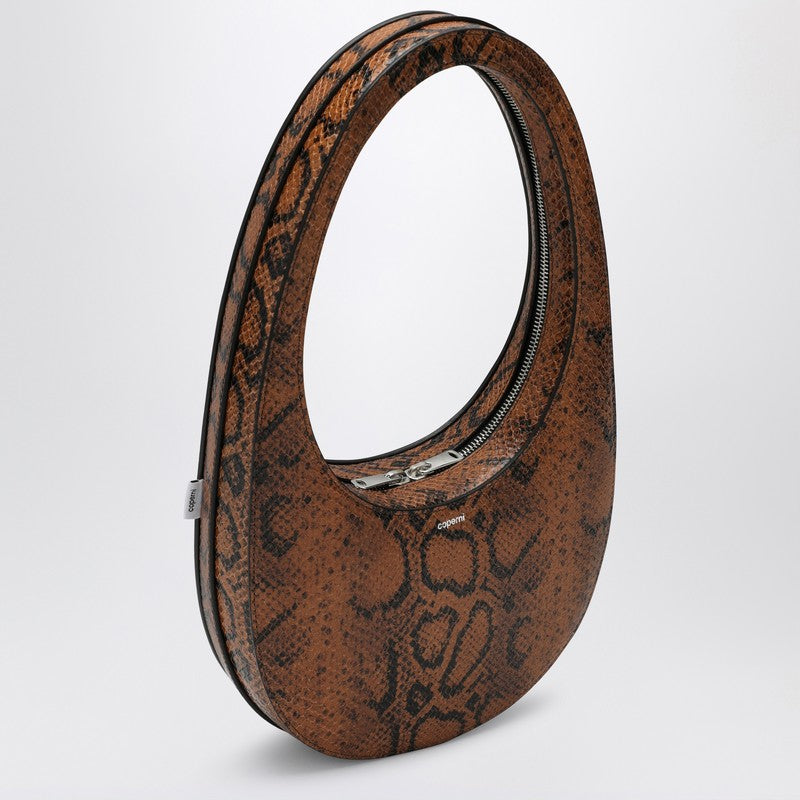Coperni Snake Print Swipe Bag Women