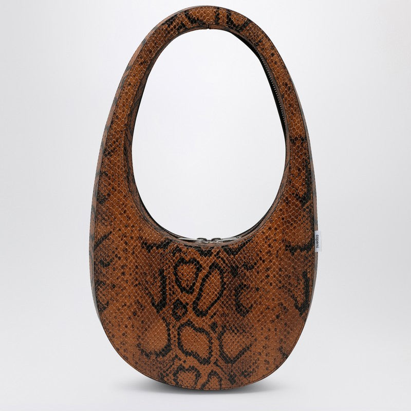 Coperni Snake Print Swipe Bag Women