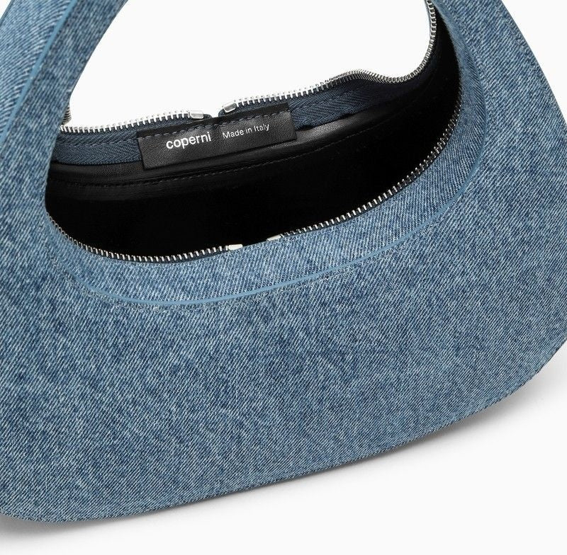 BAGUETTE SWIPE BAG IN DENIM