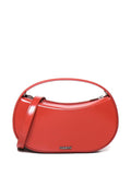 SOUND SWIPE GLOSS SMALL LEATHER HANDBAG