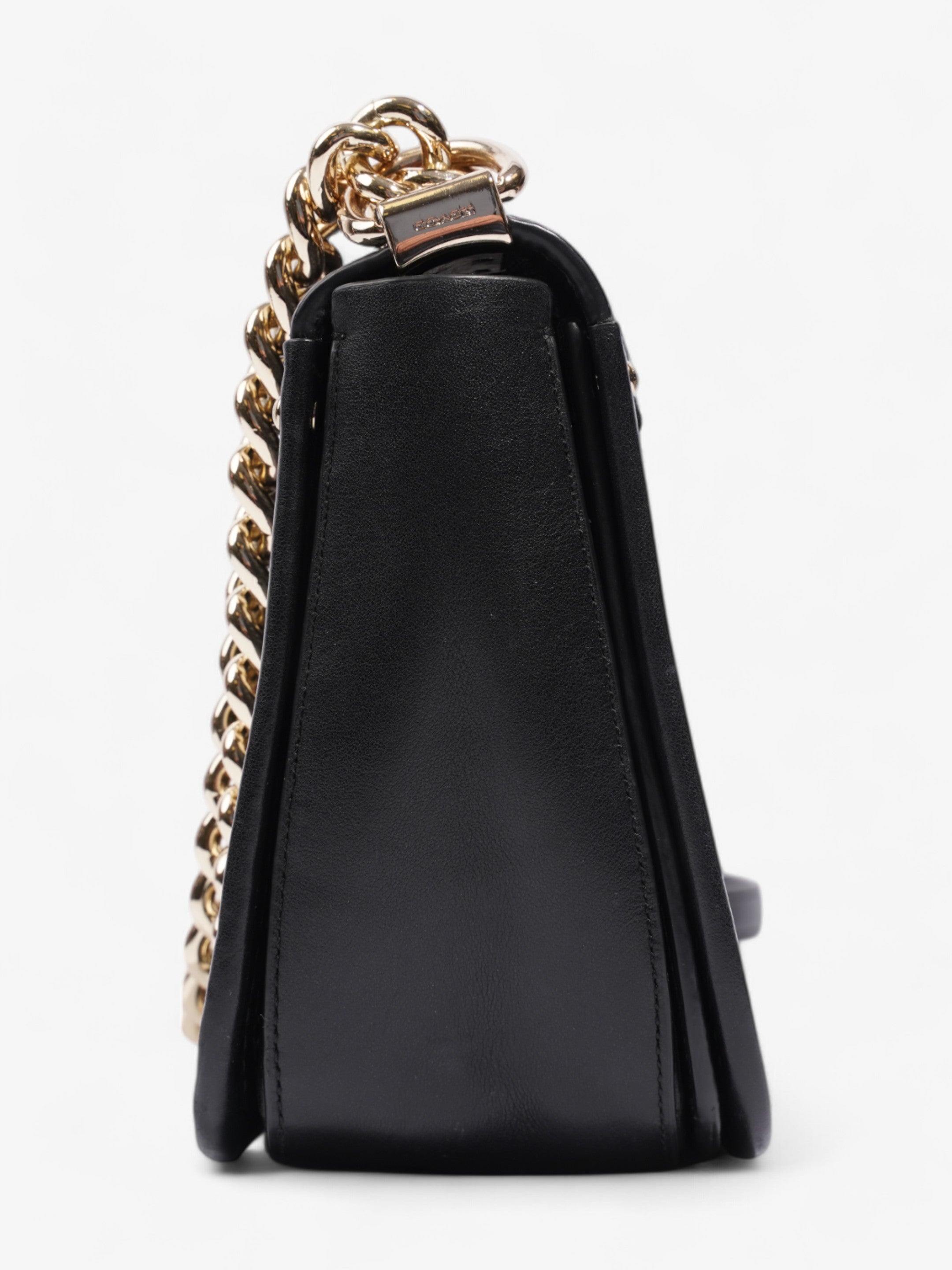 Coach Swagger Black Leather