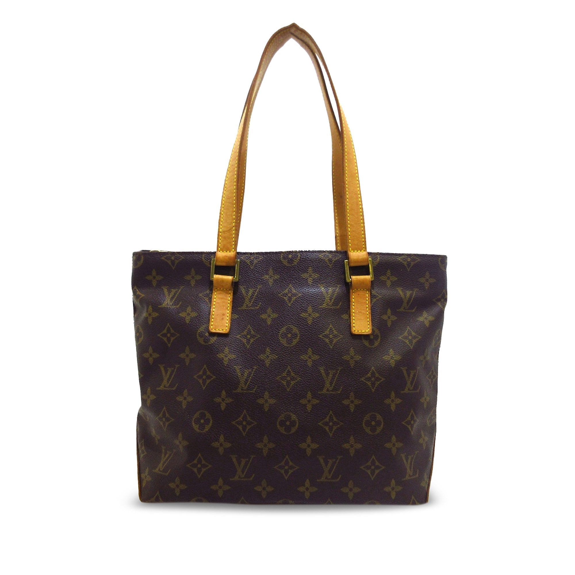 Brown Louis Vuitton Monogram Cabas Piano Tote Bag