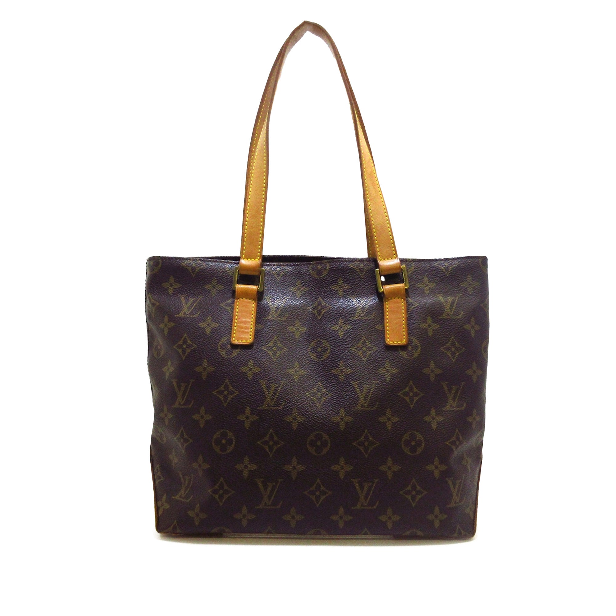 Brown Louis Vuitton Monogram Cabas Piano Tote Bag