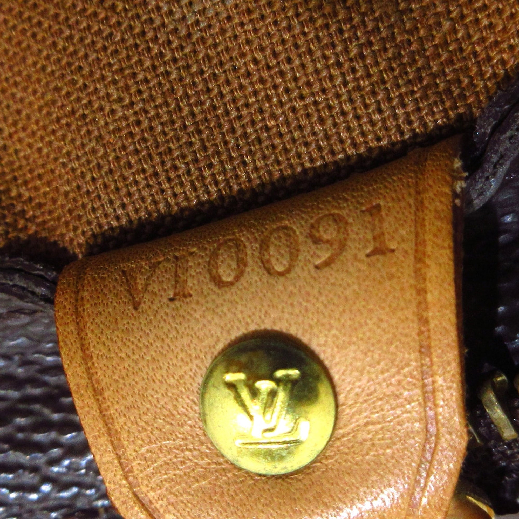 Brown Louis Vuitton Monogram Cabas Piano Tote Bag