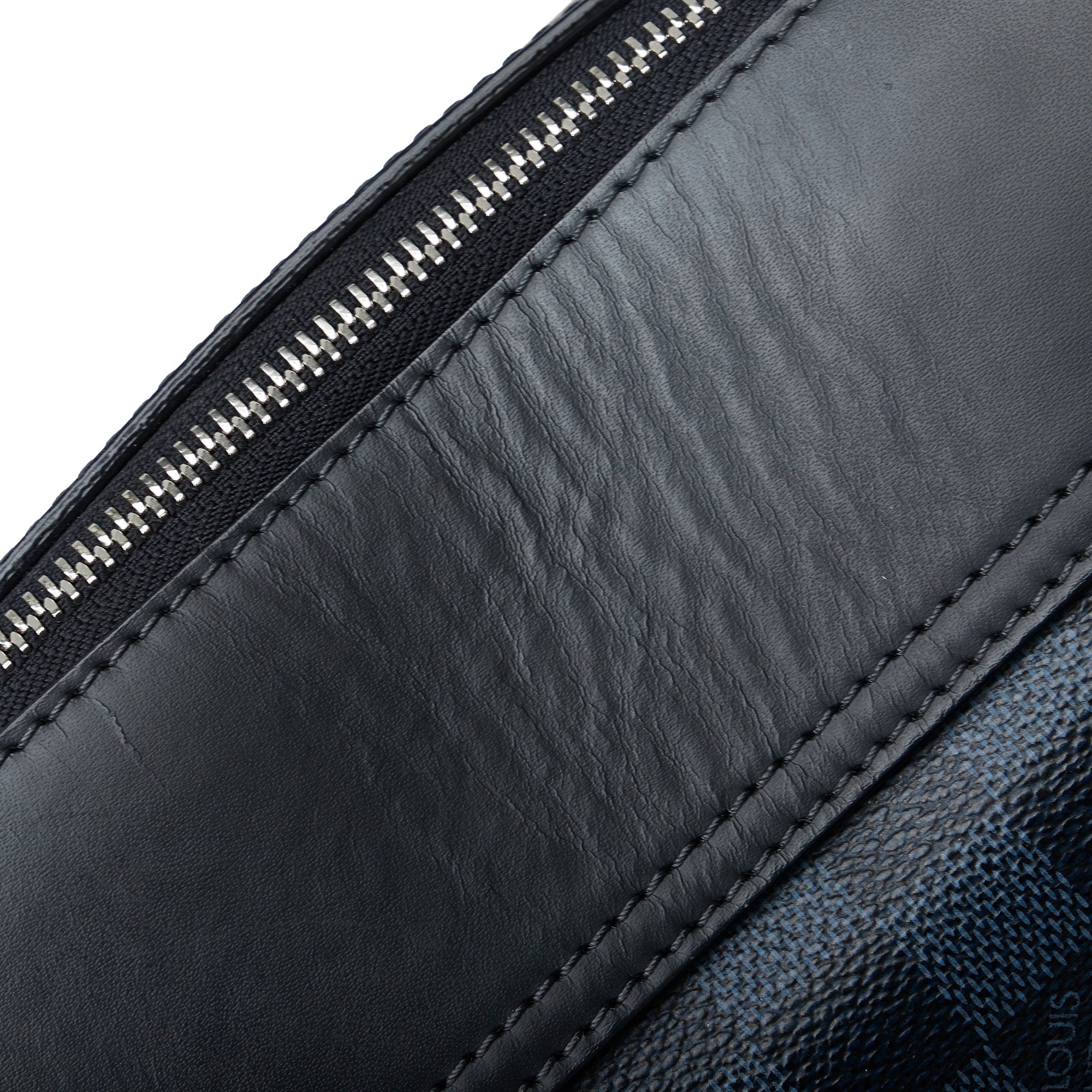 Blue Louis Vuitton Damier Cobalt Greenwich Messenger Crossbody Bag