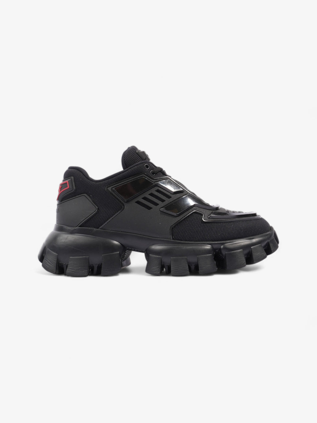 Prada Cloudbust Thunder Sneakers Black / Red Mesh EU 37.5 UK 4.5