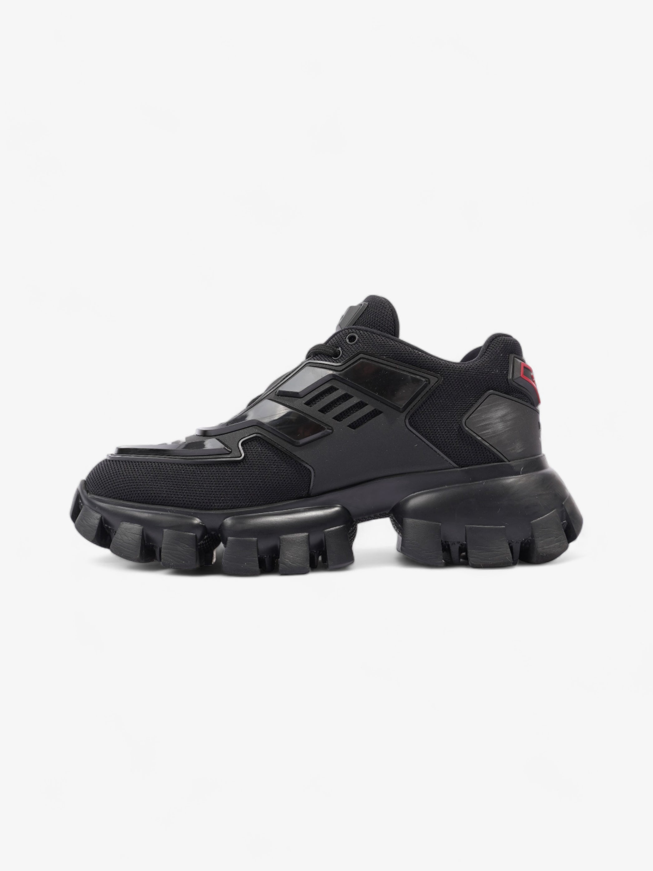 Prada Cloudbust Thunder Sneakers Black / Red Mesh EU 37.5 UK 4.5