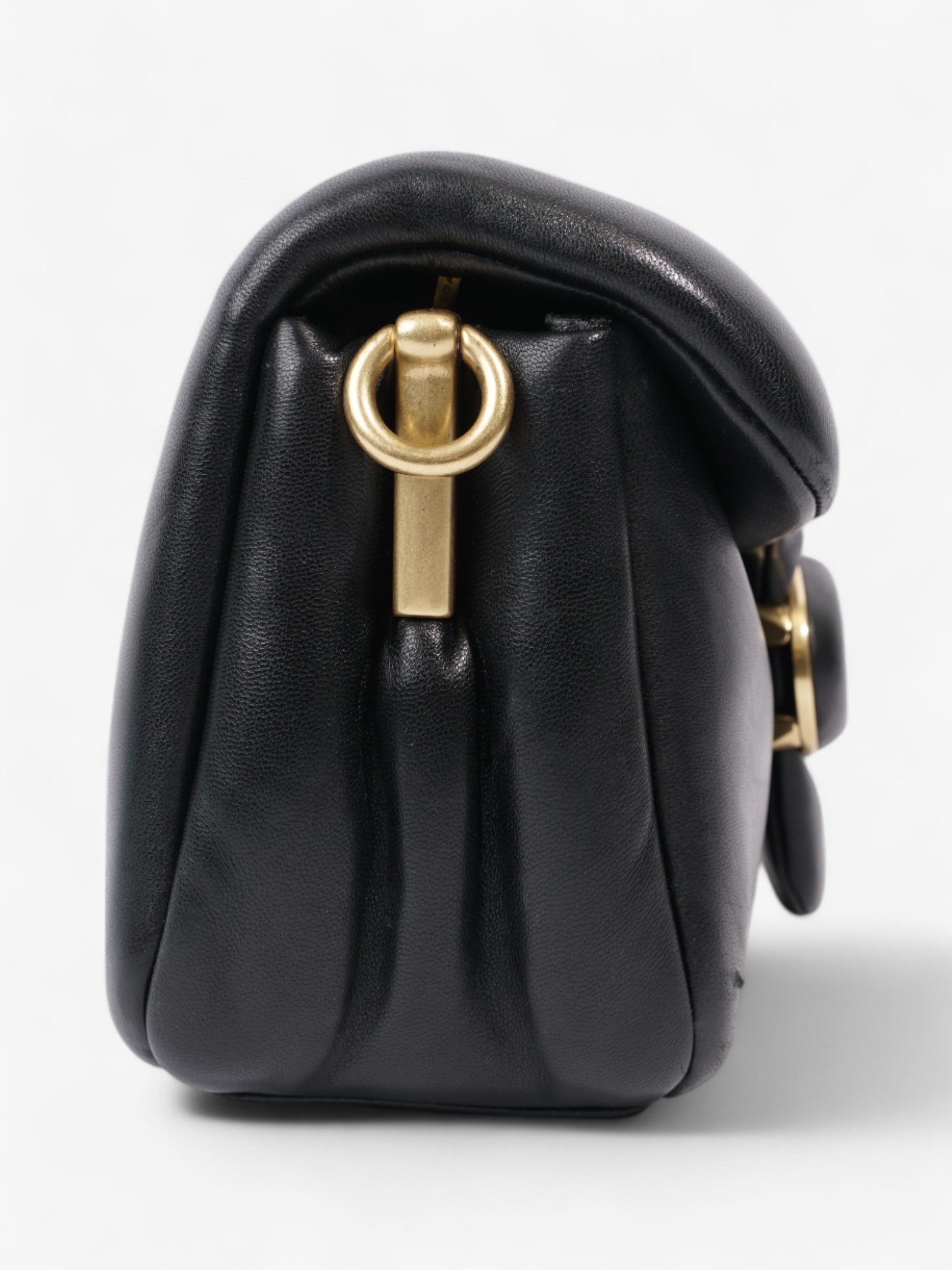 Coach Pillow Tabby Black Nappa Leather 26