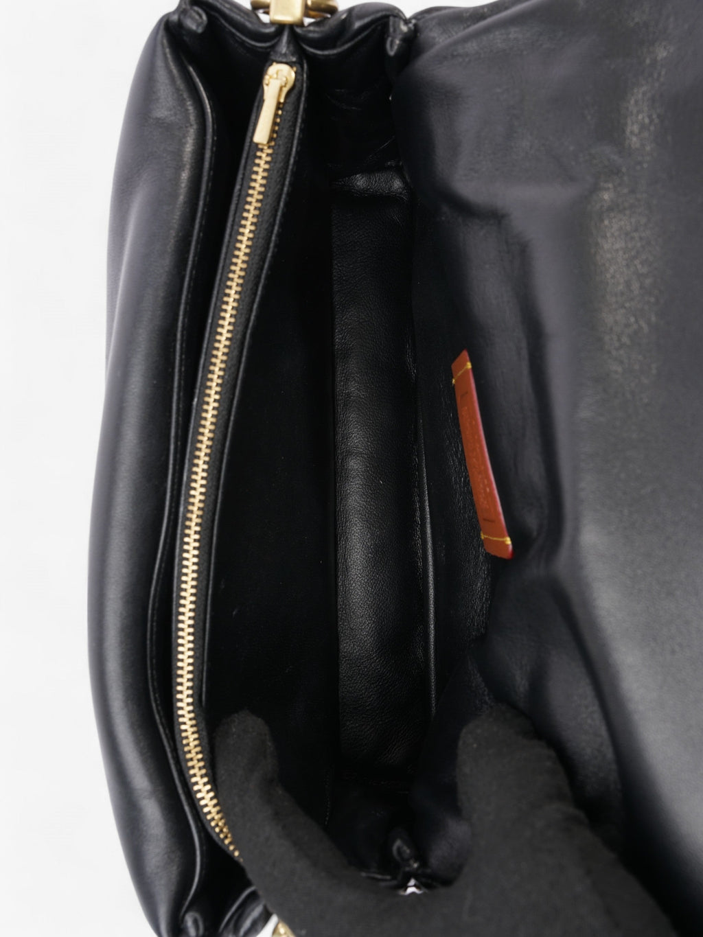 Coach Pillow Tabby Black Nappa Leather 26