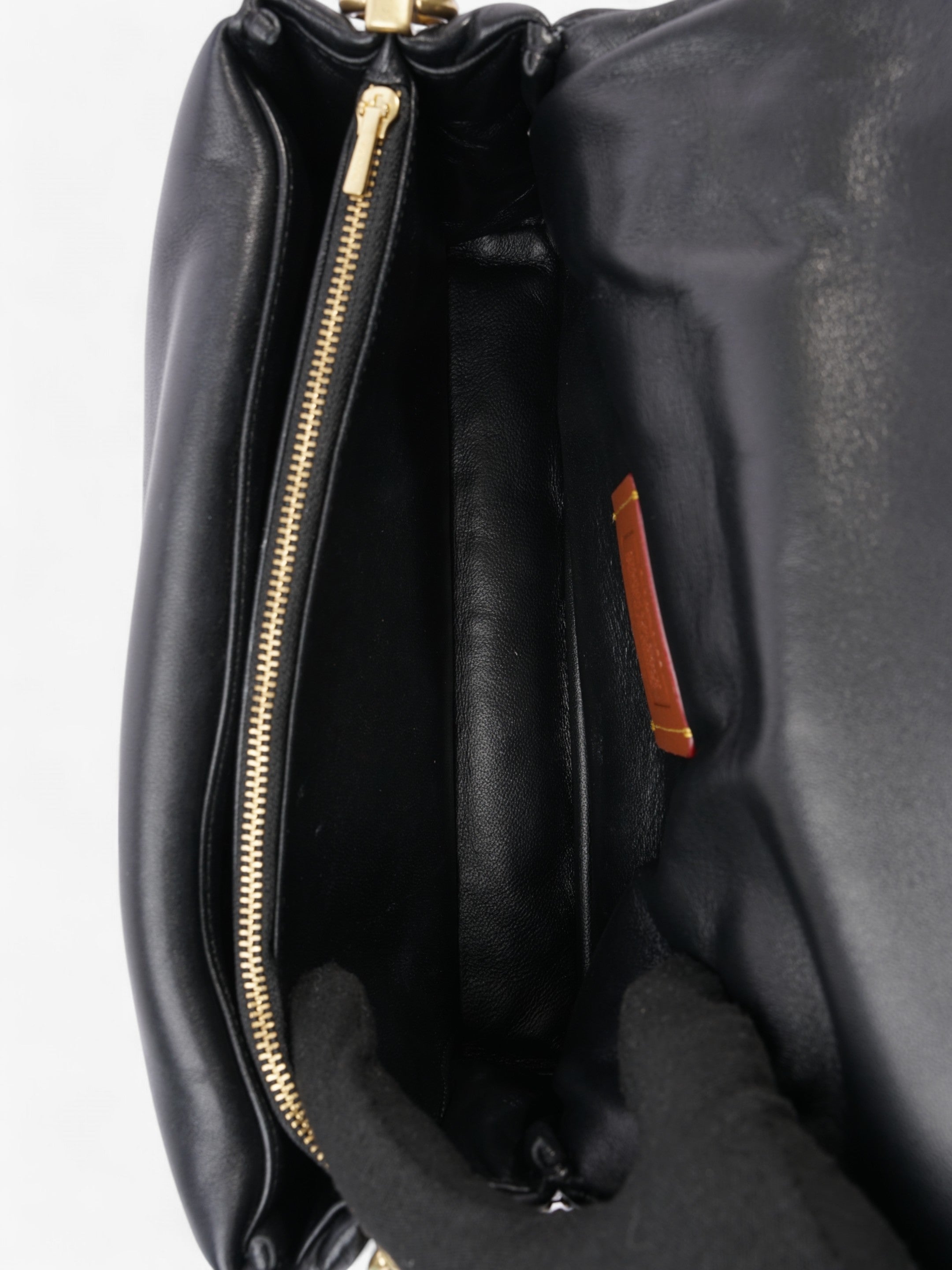 Coach Pillow Tabby Black Nappa Leather 26