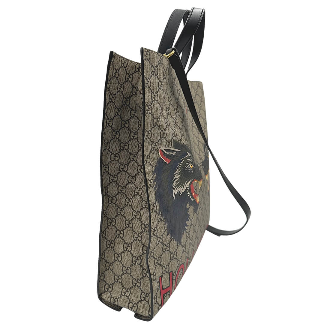 Sac Plat Gucci lupo