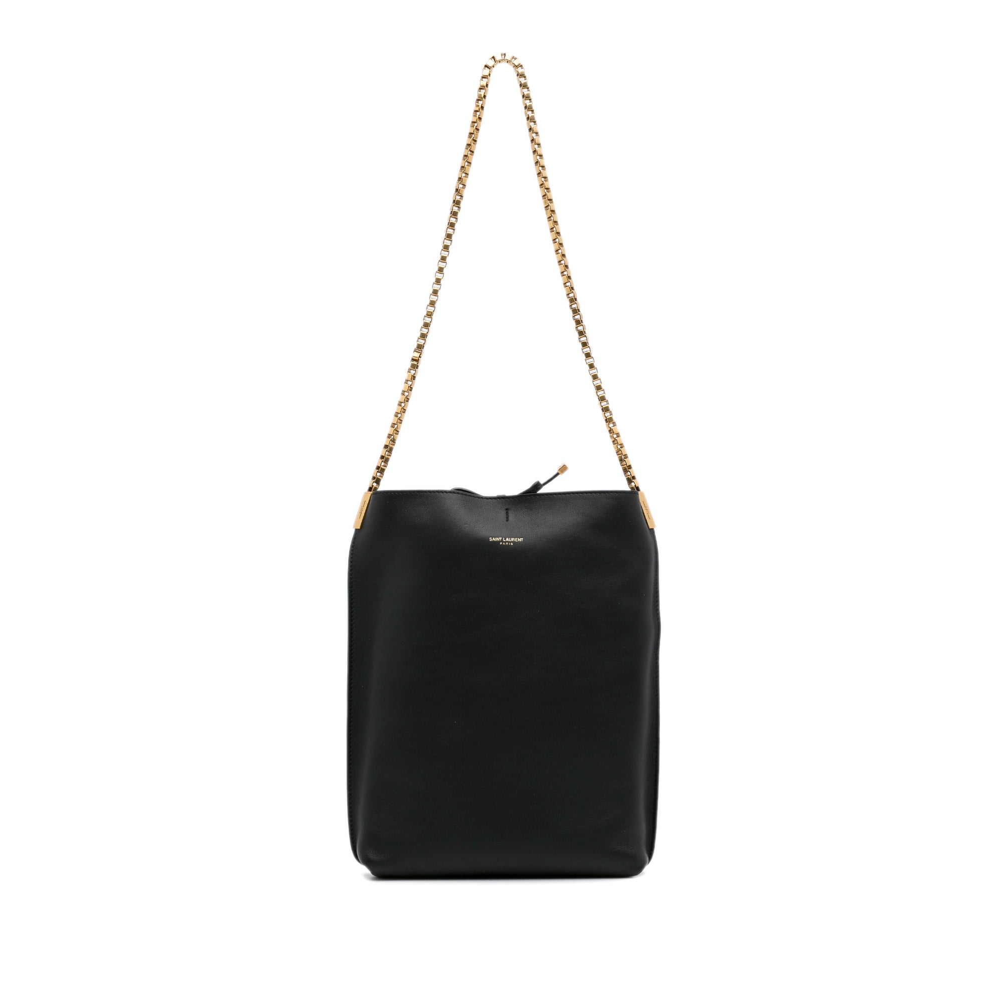 Black Saint Laurent Suzanne Chain Tote