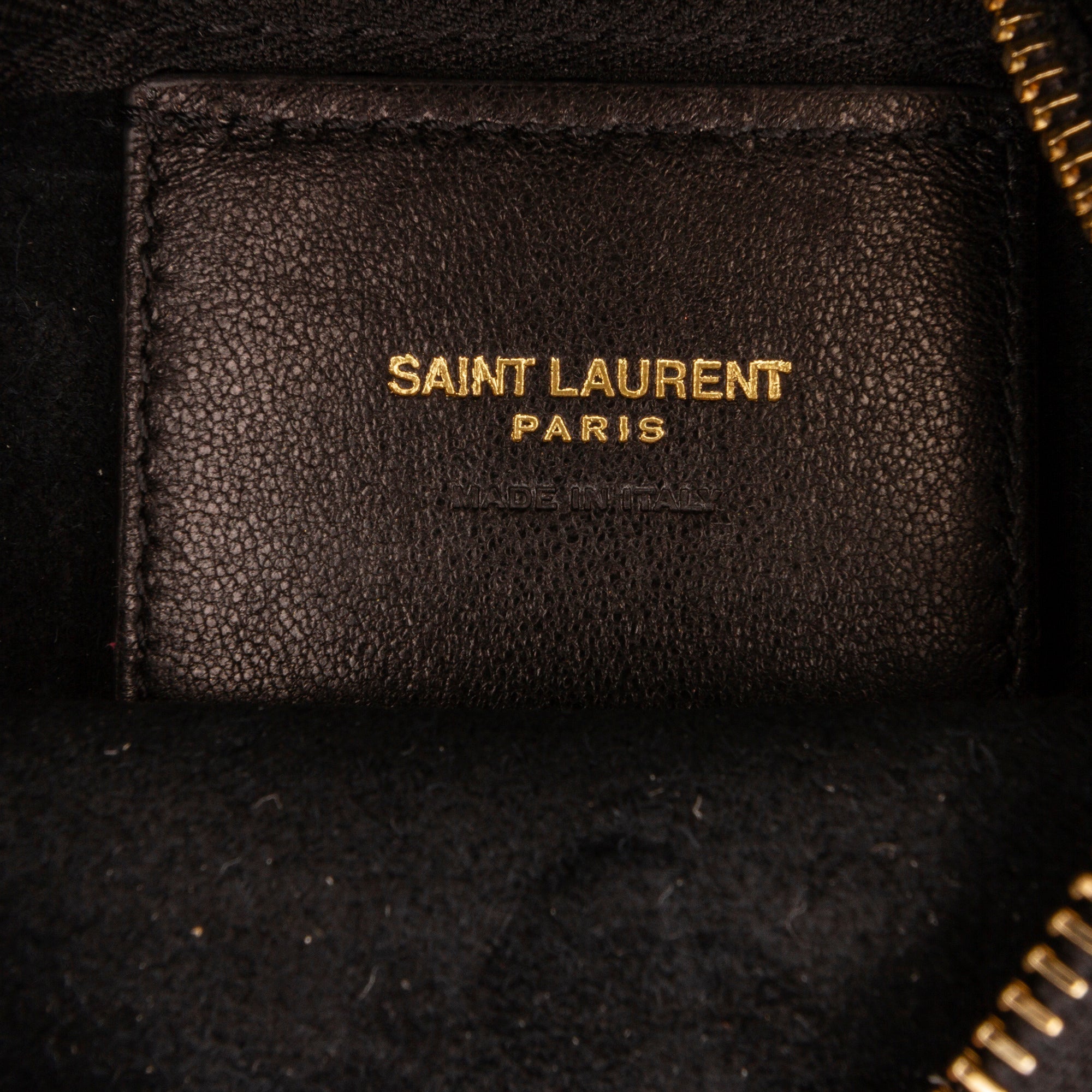 Black Saint Laurent Suzanne Chain Tote