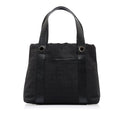 Black Bvlgari Logomania Tote
