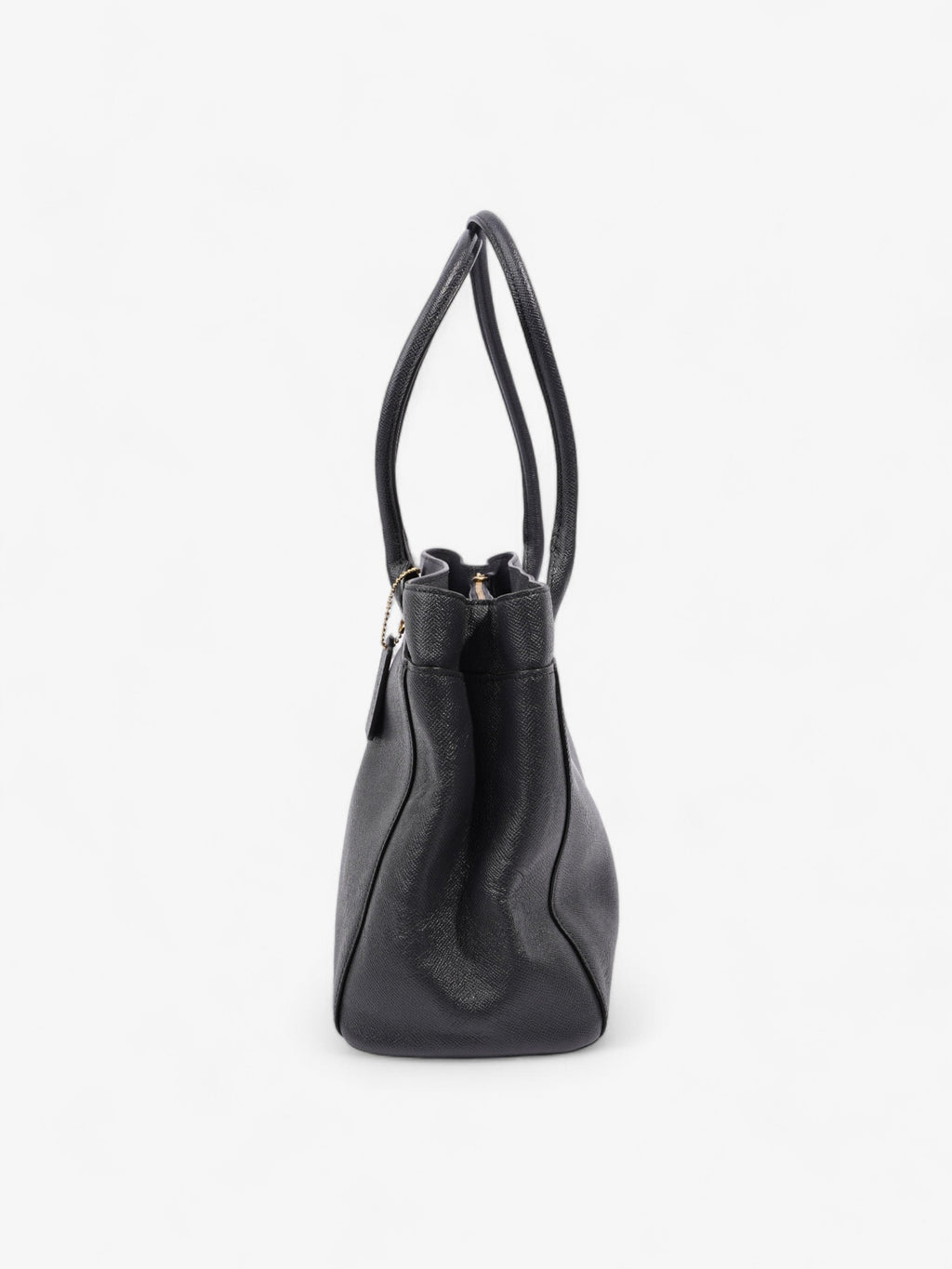 Coach Casey Tote Black Leather