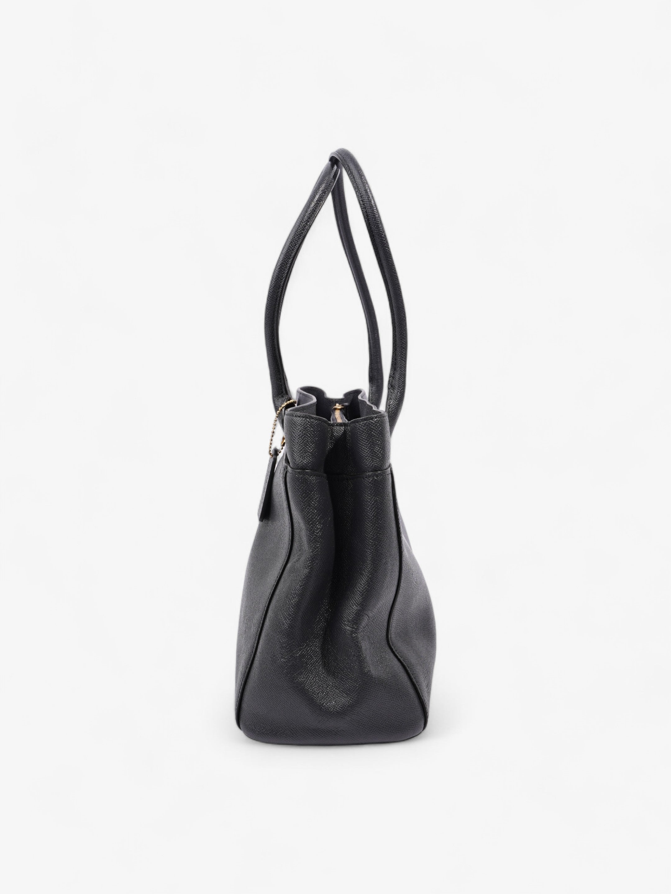 Coach Casey Tote Black Leather