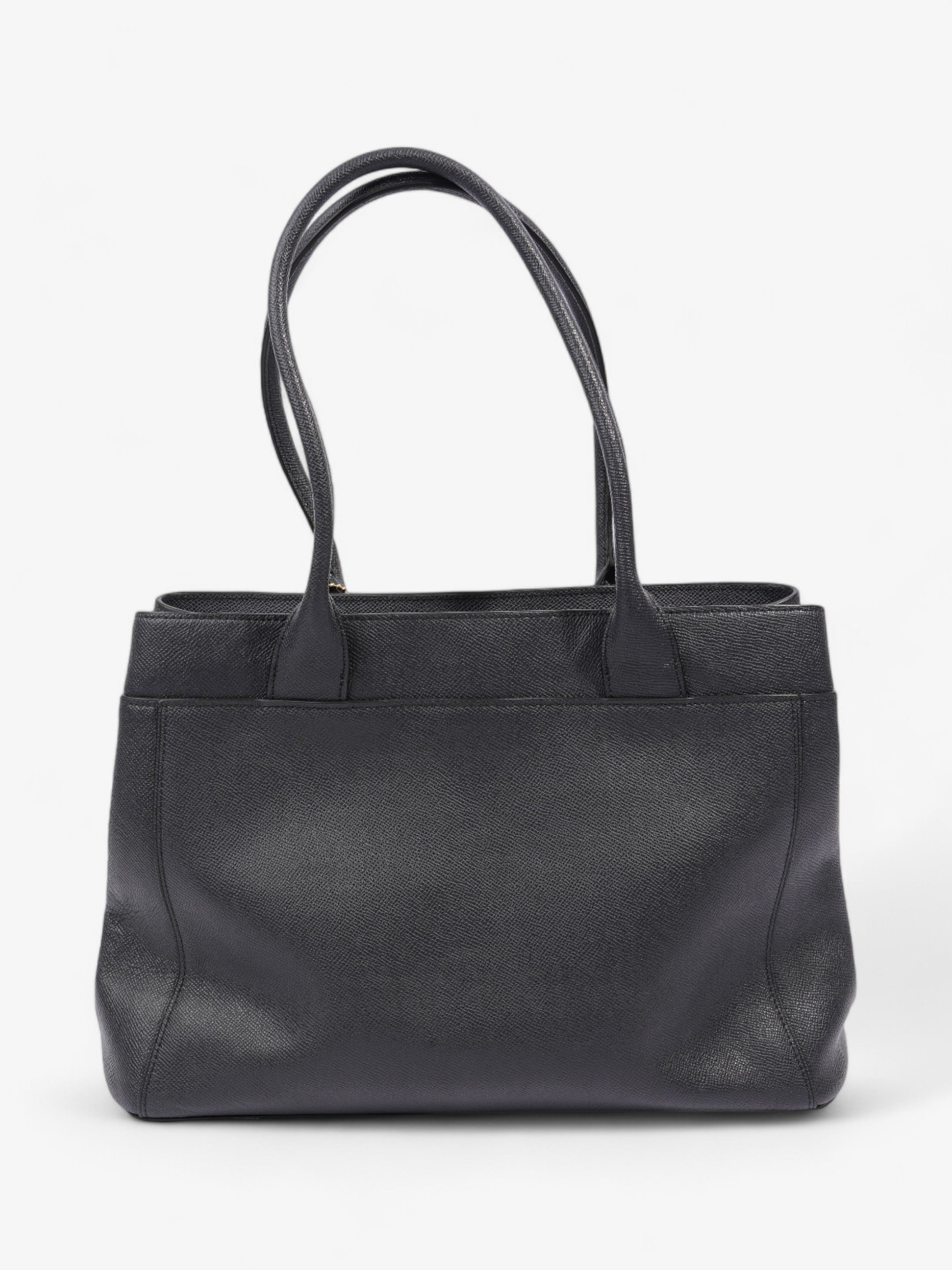Coach Casey Tote Black Leather