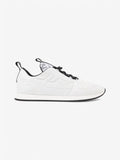 Fendi FFreedom Sneakers White  / Black Technical Fabric EU 41 UK 8
