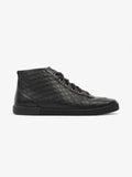 Microguccissima High-tops Black Embossed Leather EU 37 UK 4