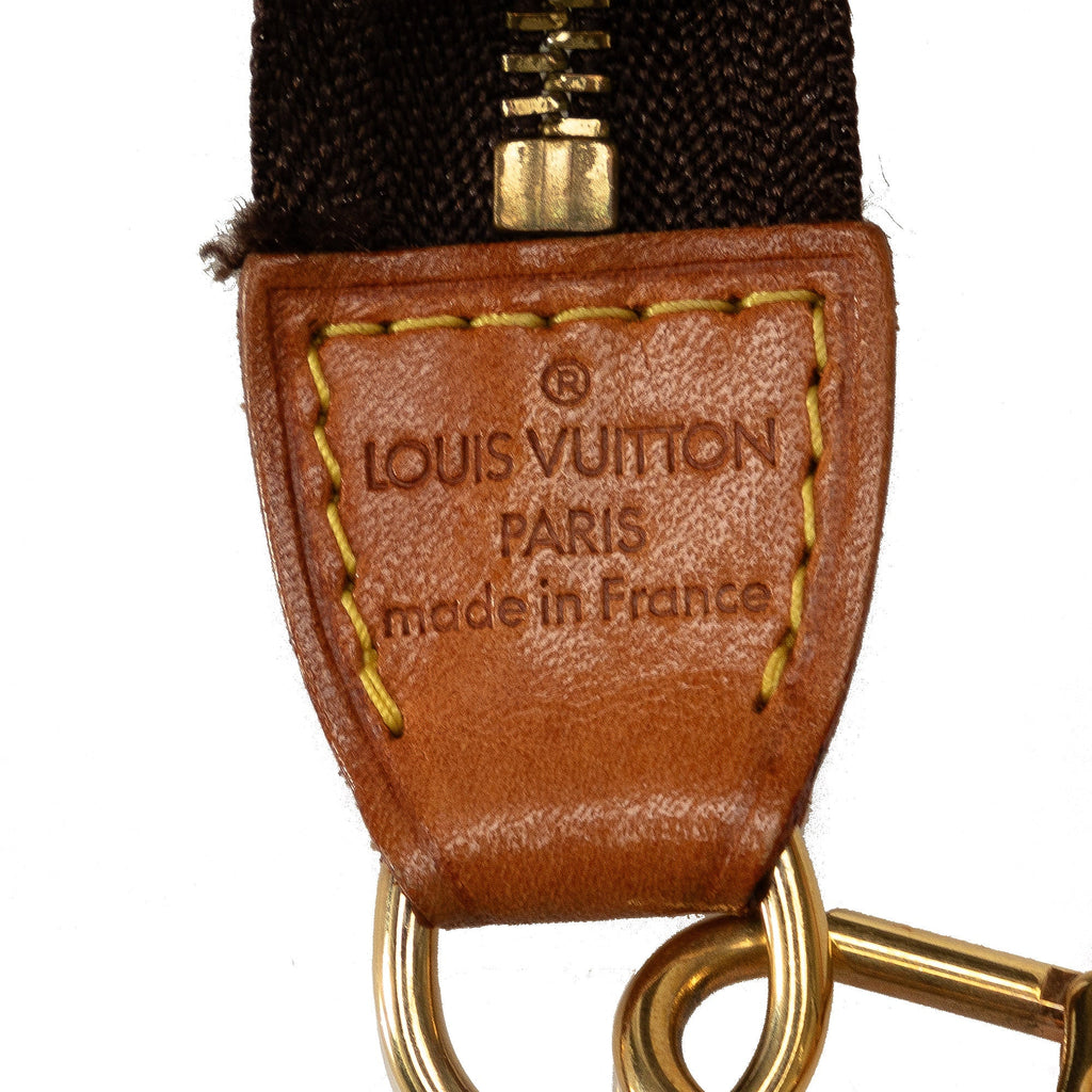 Brown Louis Vuitton Monogram Pochette Accessoires Baguette