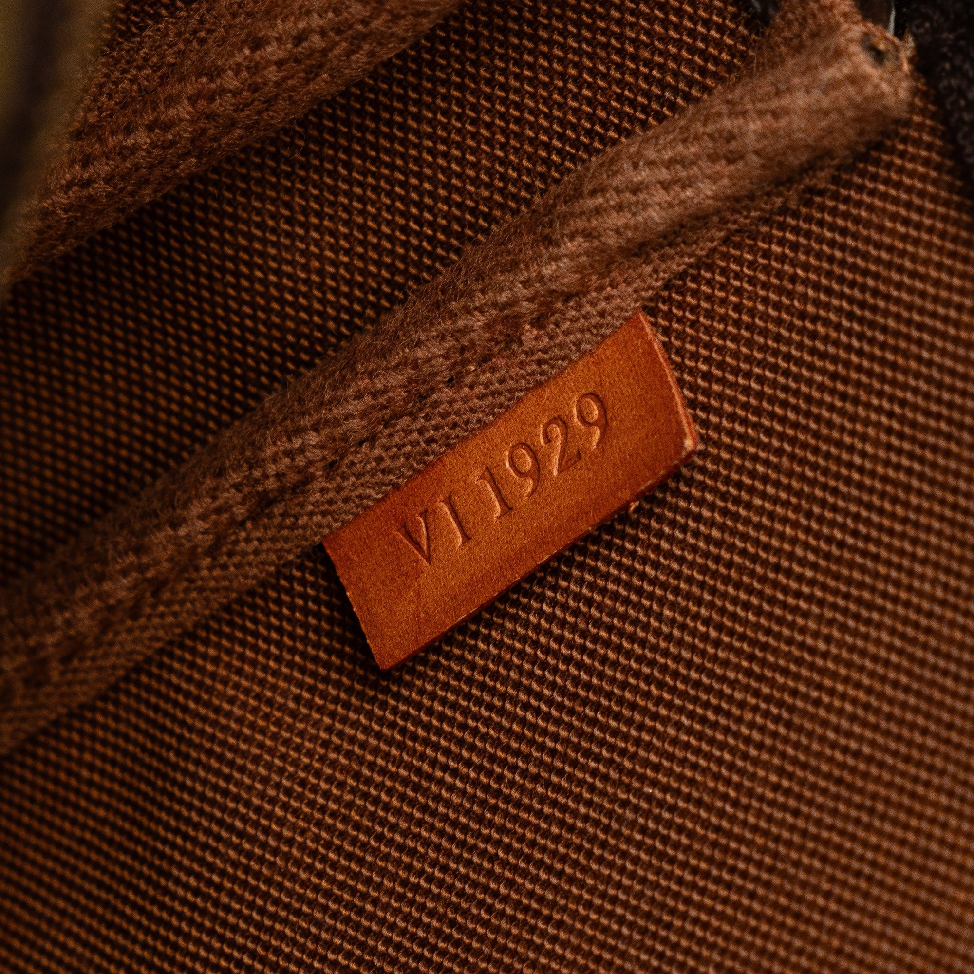 Brown Louis Vuitton Monogram Pochette Accessoires Baguette