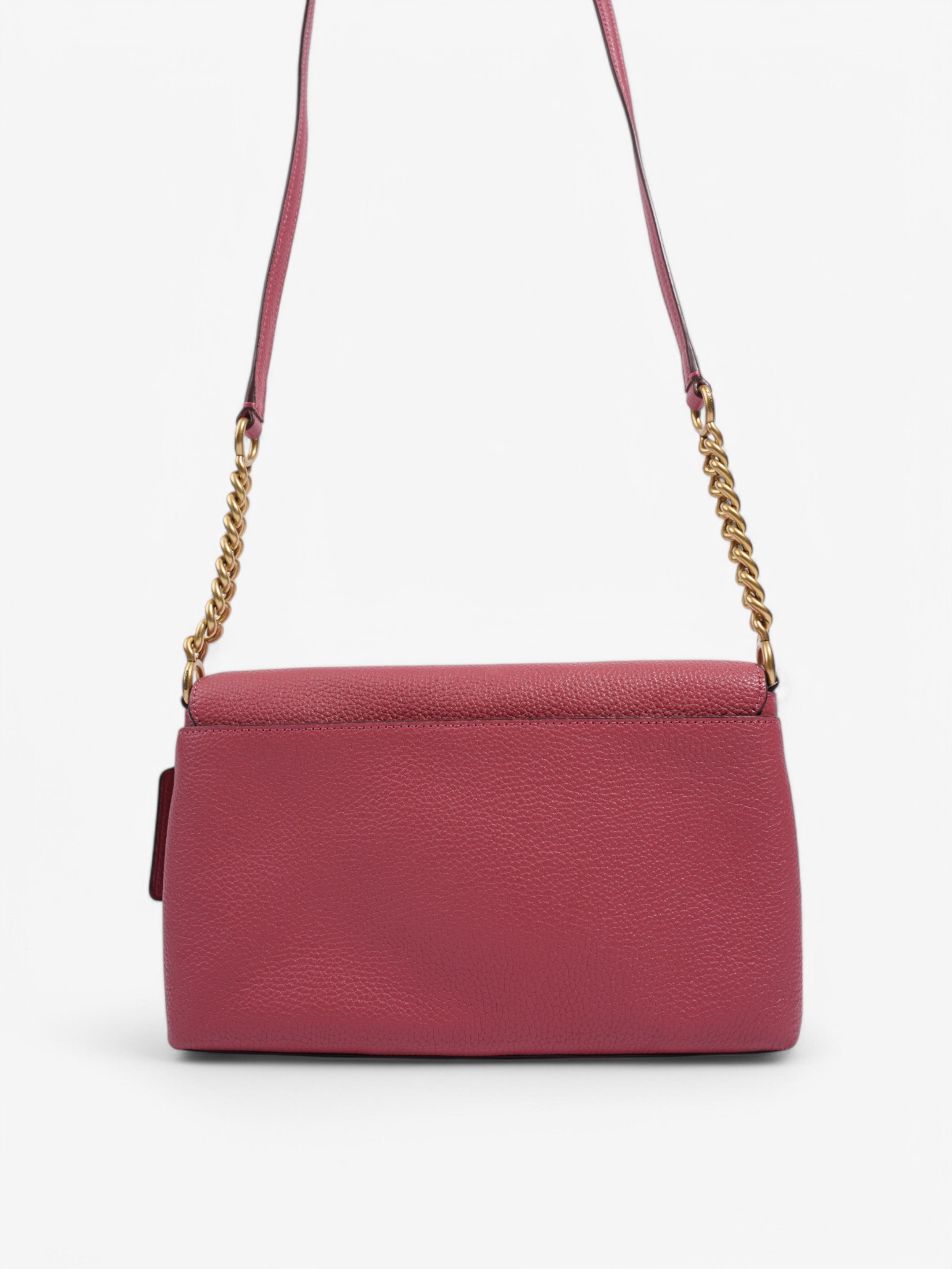 Coach Crossbody Bag Raspberry Leather