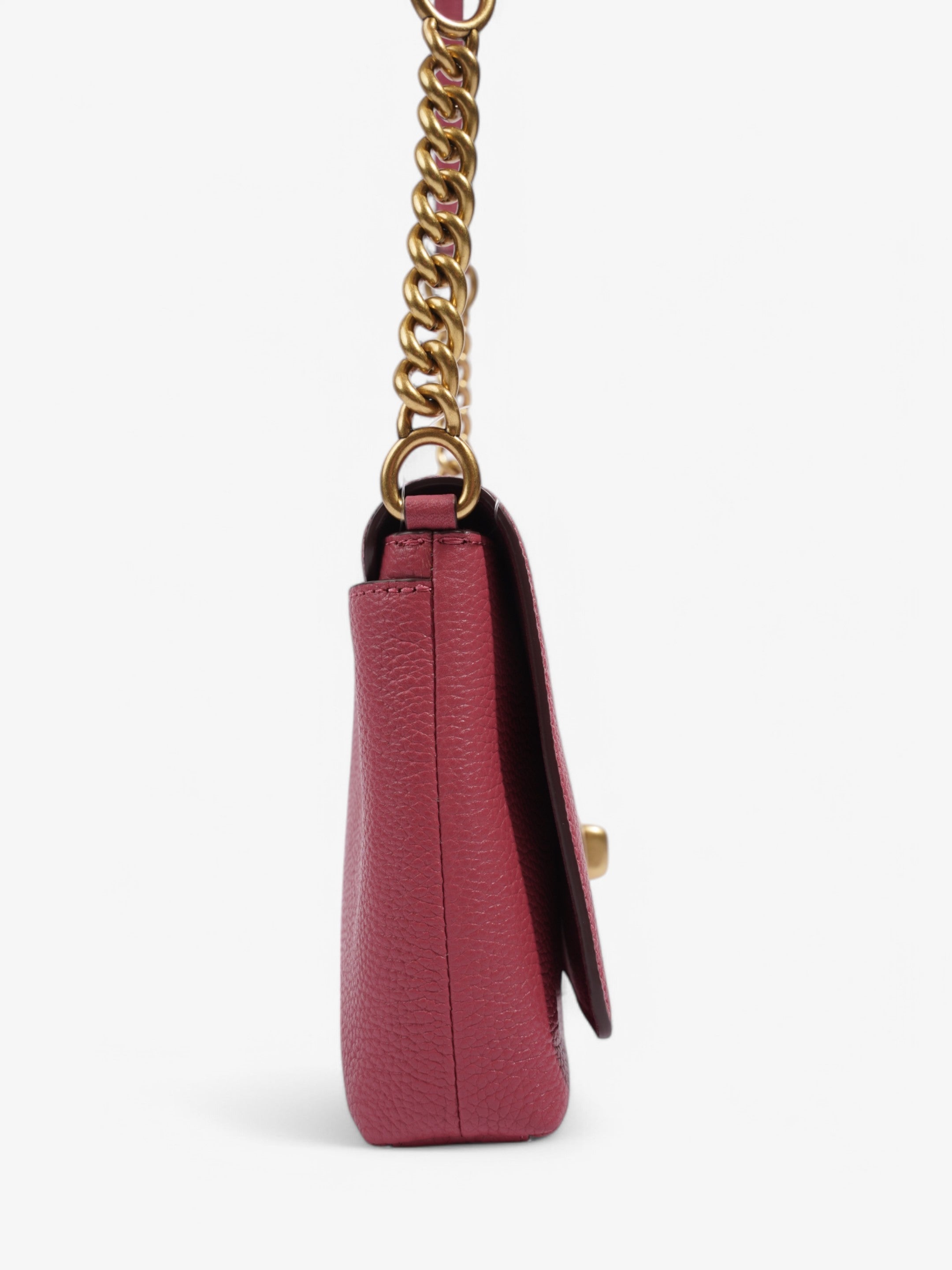Coach Crossbody Bag Raspberry Leather