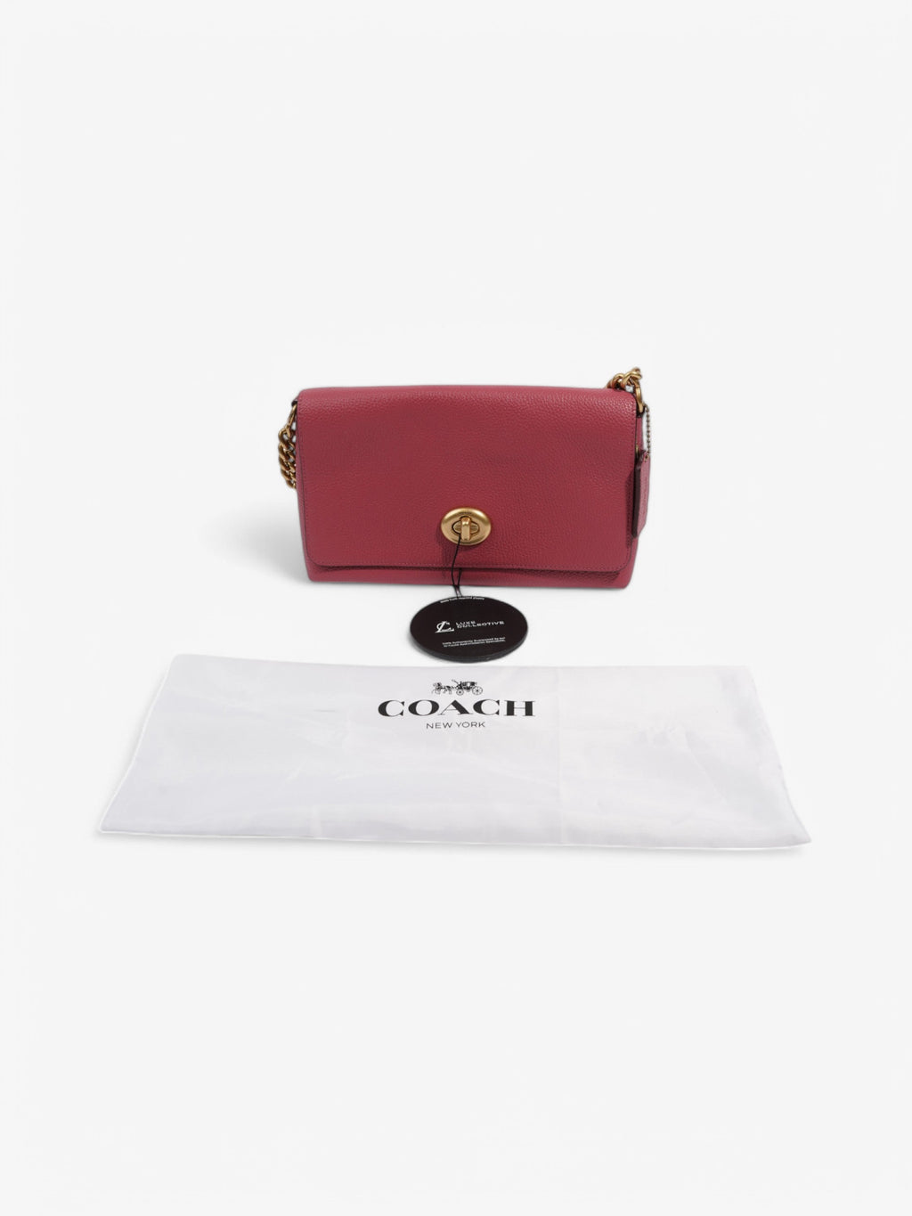 Coach Crossbody Bag Raspberry Leather