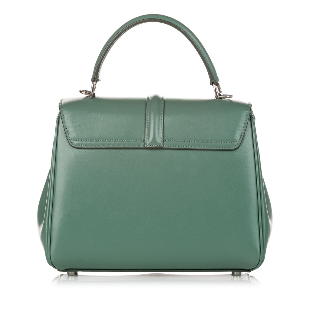 Celine 16 Leather Satchel (SHG-30823)
